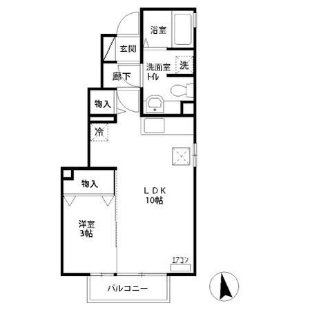 アスタマニアーナ　Ｃの物件間取画像